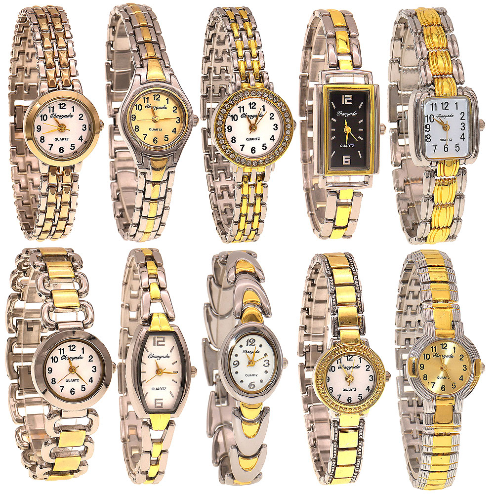 Luxury Watch Deals - 10pcs/Lot, Mixed Bulk Elegant Women's Watches