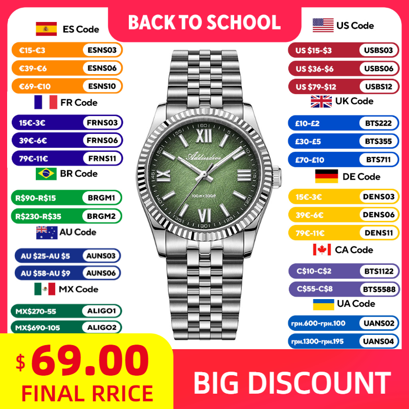 Luxury Women'S Watch - ADDIESDIVE Elegant Watch for Woman Luxury
