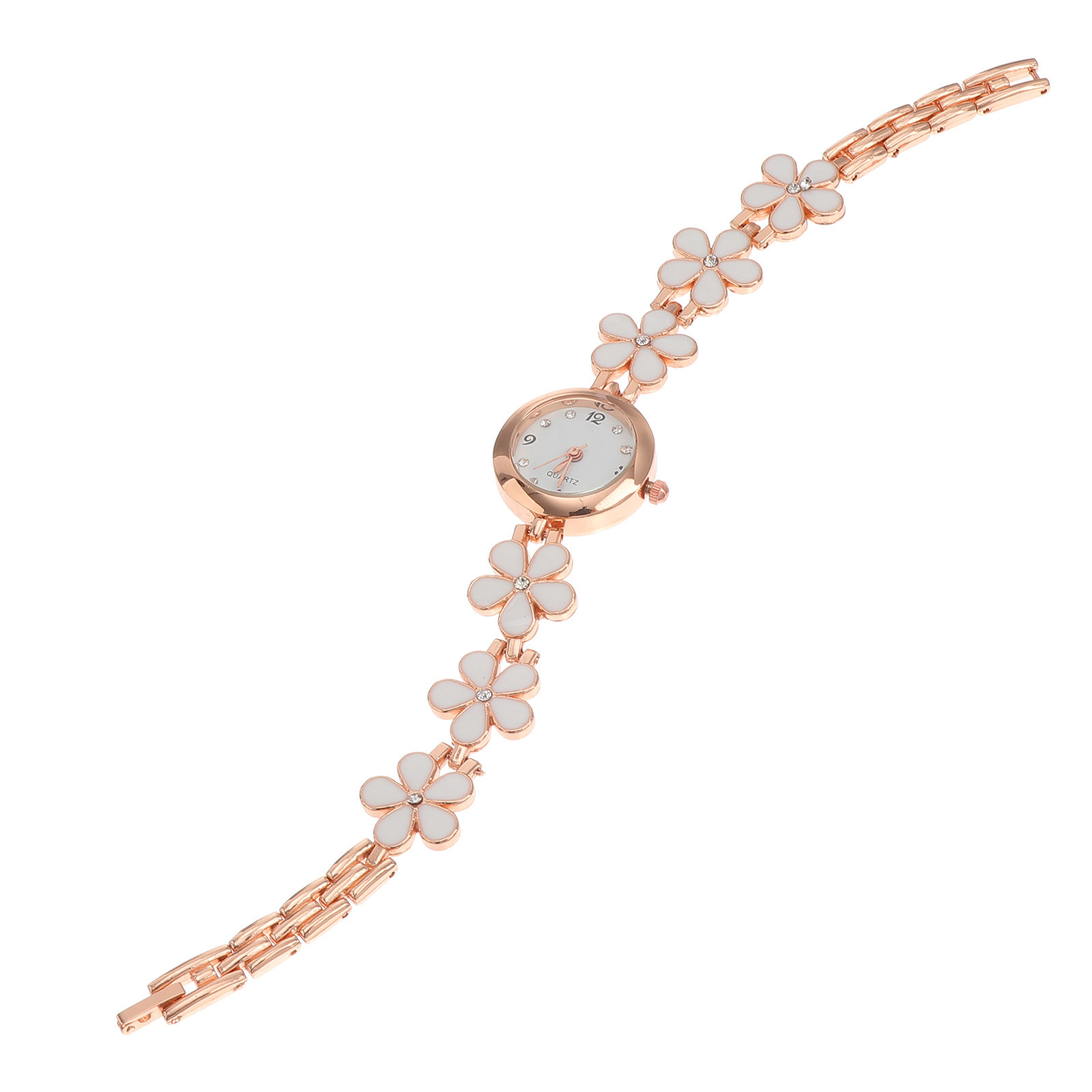 Luxury Women'S Watch - Exquisite Watch White Bracelet Waterproof Fine