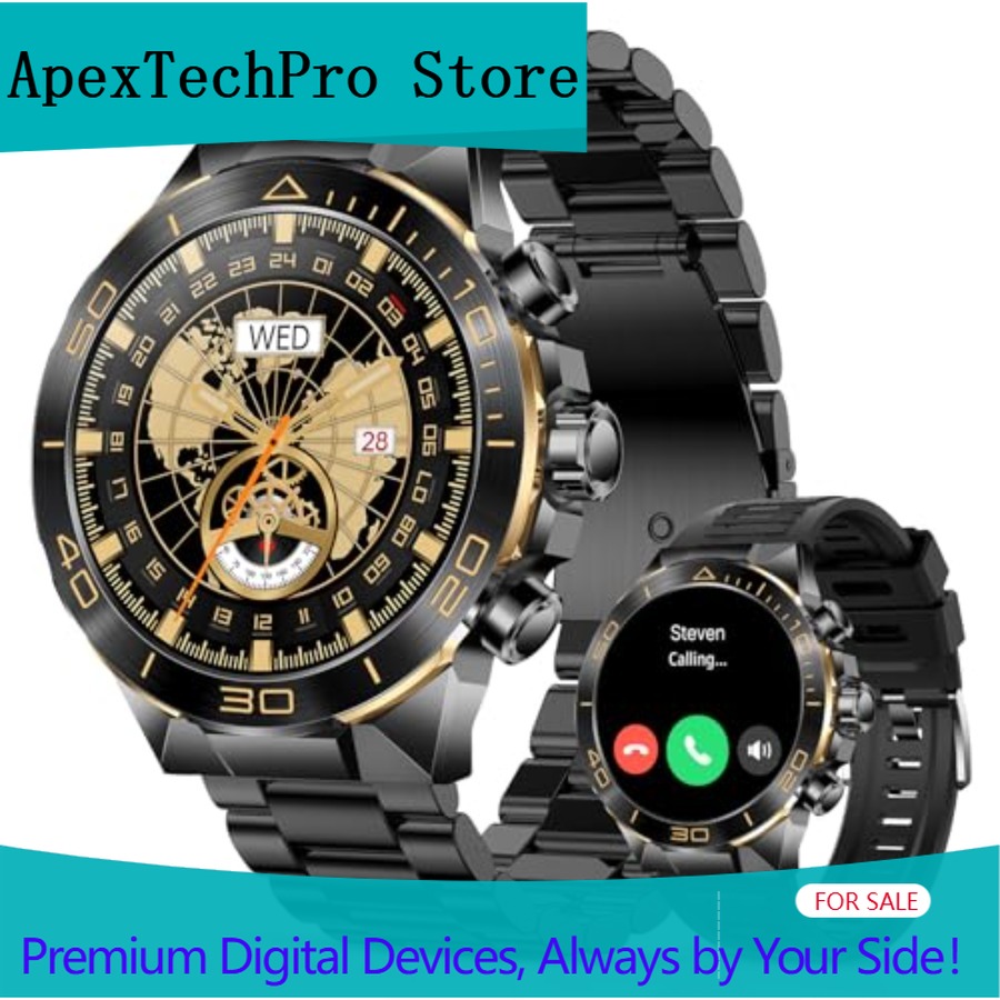 Luxury Watch Image - ApexTPSmart Watch For Men Answer/Make Call