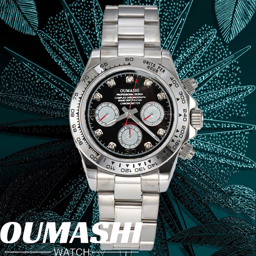 Luxury Watch Time - Luxury VK63 WATCH 39mm quartz Chronograph