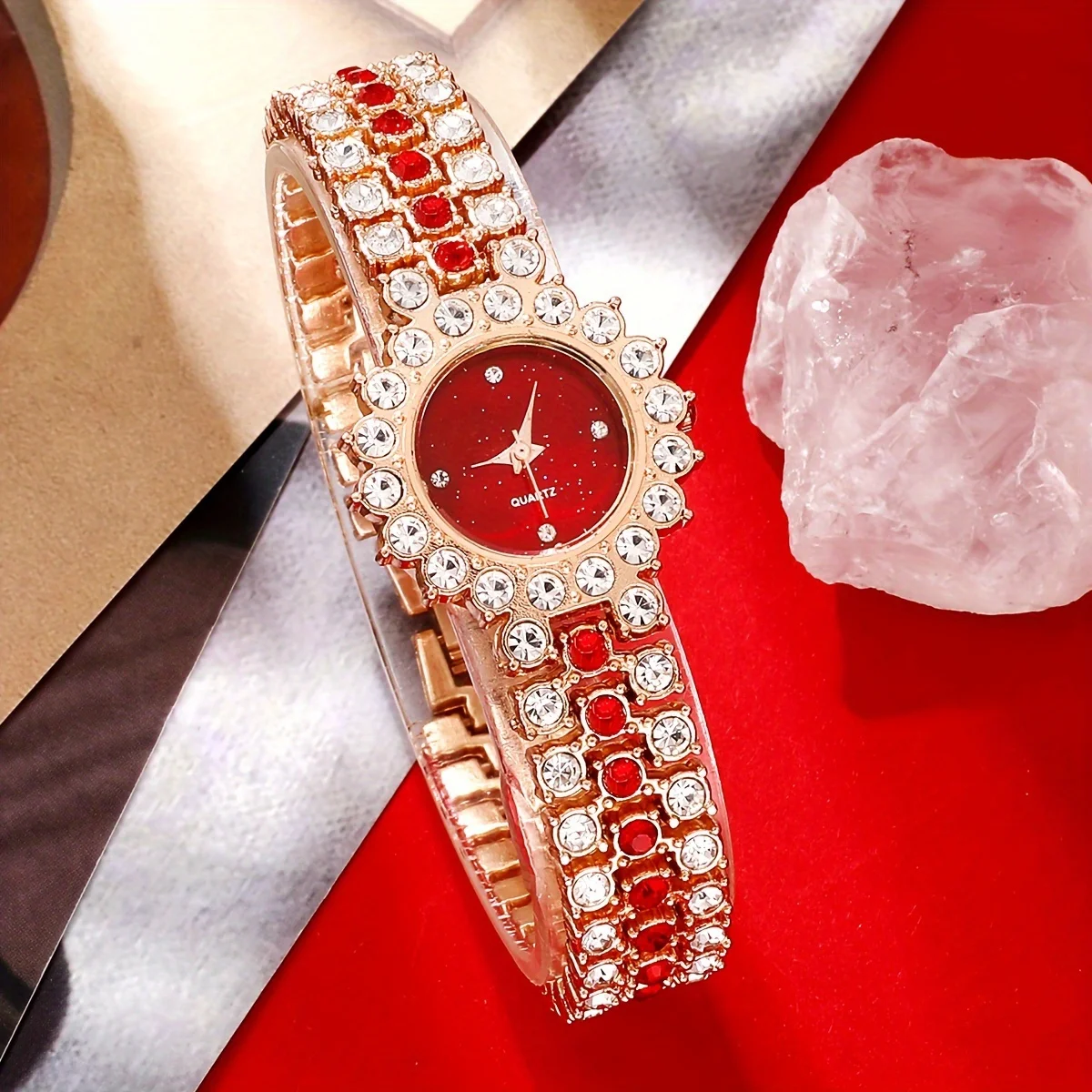 2pcs/set Women's Watch Luxury  - Luxury Watch Gift For Her recension och pris