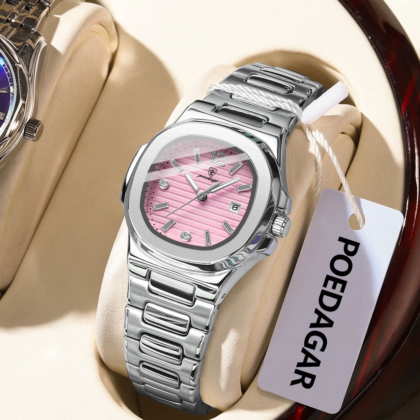 POEDAGAR Square Fashion Woman  - Luxury Watch For Sale recension och pris