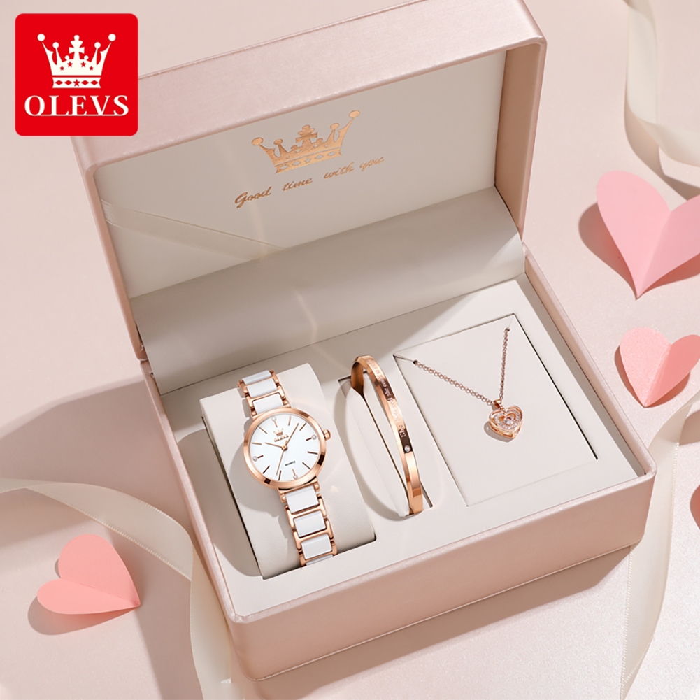 OLEVS Women Watch 5877 Luxury  - Luxury Watch Logos recension och pris