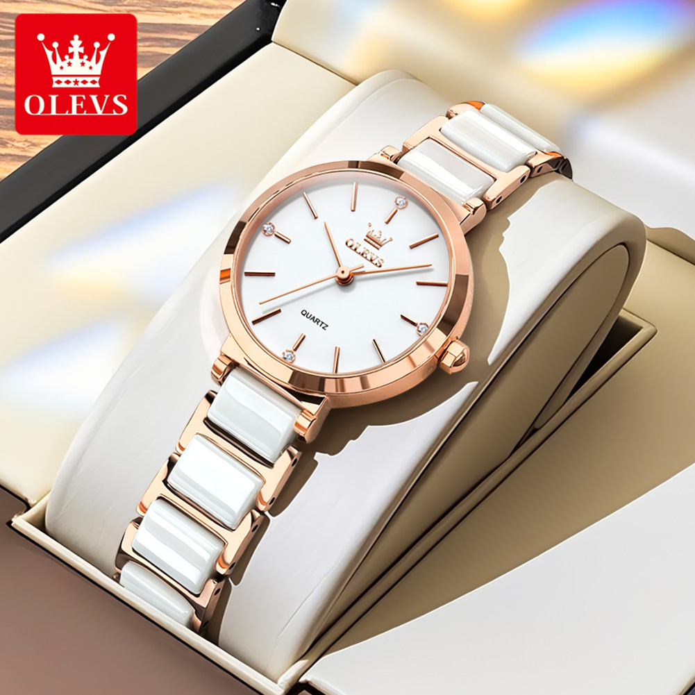 OLEVS Women Watch 5877 Luxury  - Luxury Watch Logos recension och pris