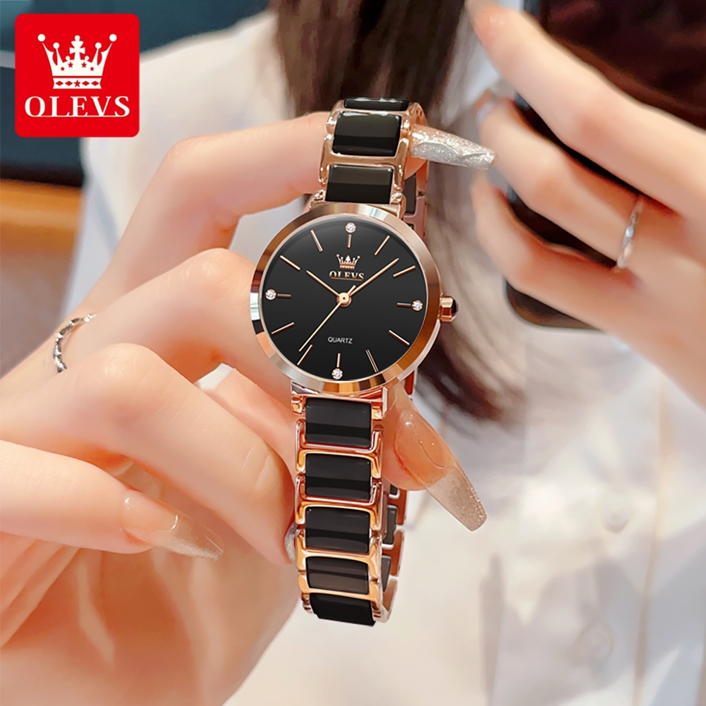OLEVS Women Watch 5877 Luxury  - Luxury Watch Logos recension och pris