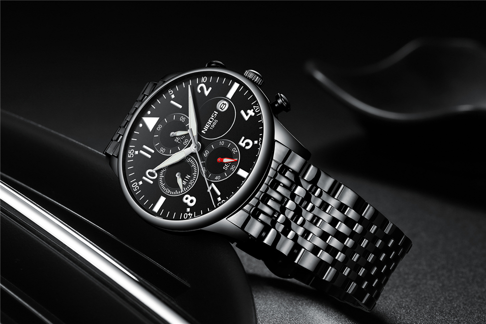 NIBOSI Fashion Mens Watches To - Luxury Watch Deals recension och pris
