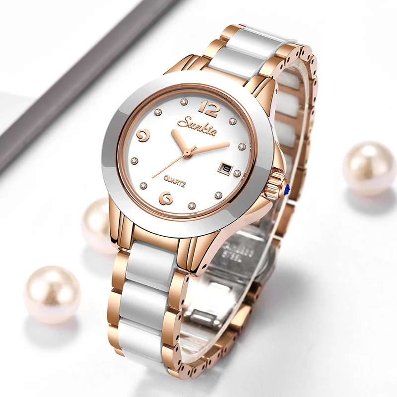 Sunkta Fashion Casual Quartz W - Luxury Women'S Watch recension och pris