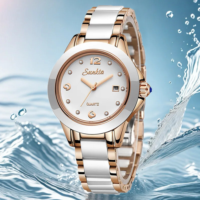 Sunkta Fashion Casual Quartz W - Luxury Women'S Watch recension och pris