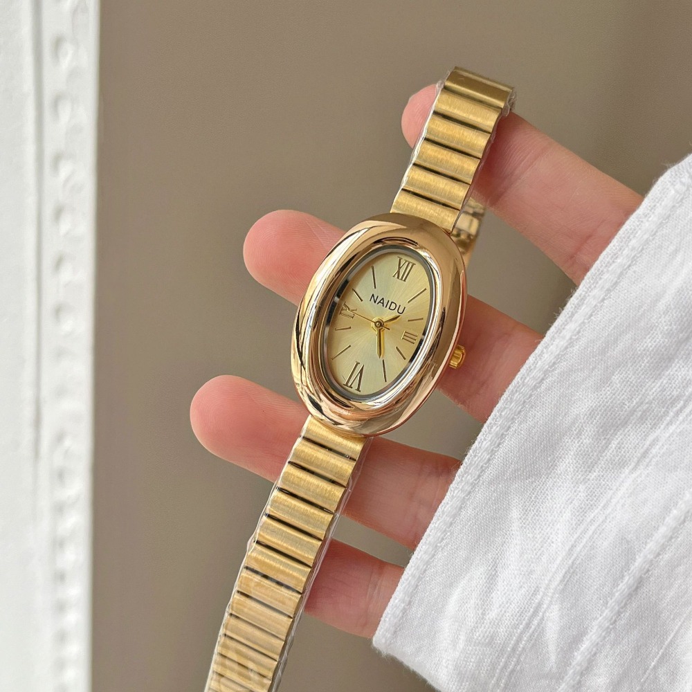 Luxury Brand Gold Oval Women Q - Luxury Watch For Sale recension och pris