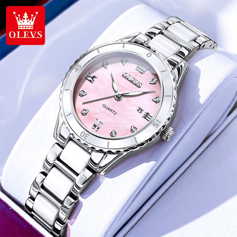 OLEVS 9985 Women Watch Luxury  - Luxury Watch Gift For Her recension och pris