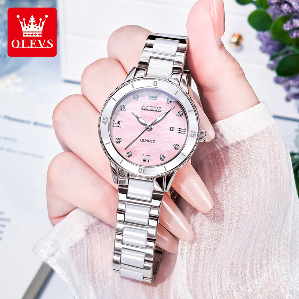 OLEVS 9985 Women Watch Luxury  - Luxury Watch Gift For Her recension och pris