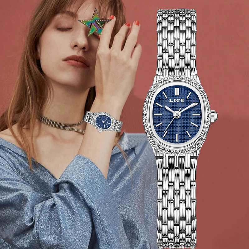 LIGE Fashion Luxury Quartz Wom - Luxury Women'S Watch recension och pris