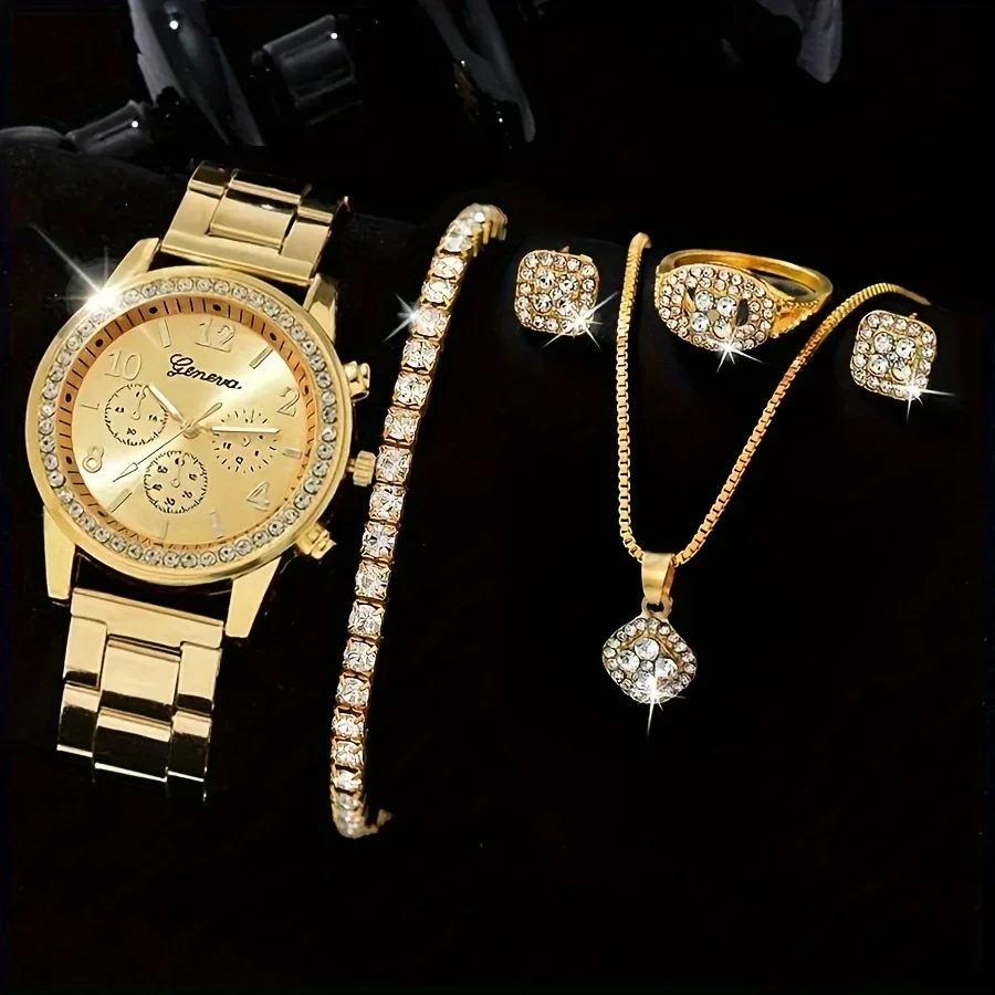 Luxury Rhinestone Quartz Watch - Luxury Watch Gift For Her recension och pris