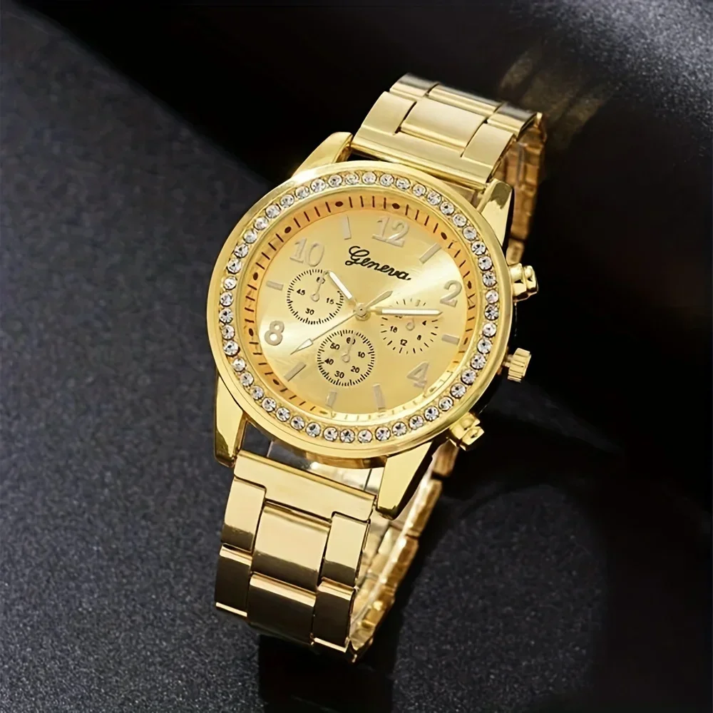 Luxury Rhinestone Quartz Watch - Luxury Watch Gift For Her recension och pris