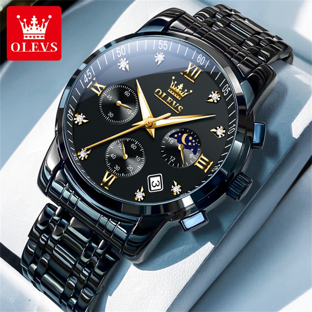 OLEVS Popular men's watches st - Luxury Watch Deals recension och pris