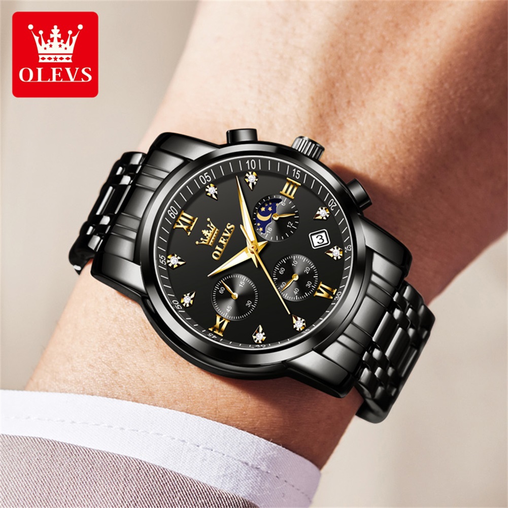 OLEVS Popular men's watches st - Luxury Watch Deals recension och pris