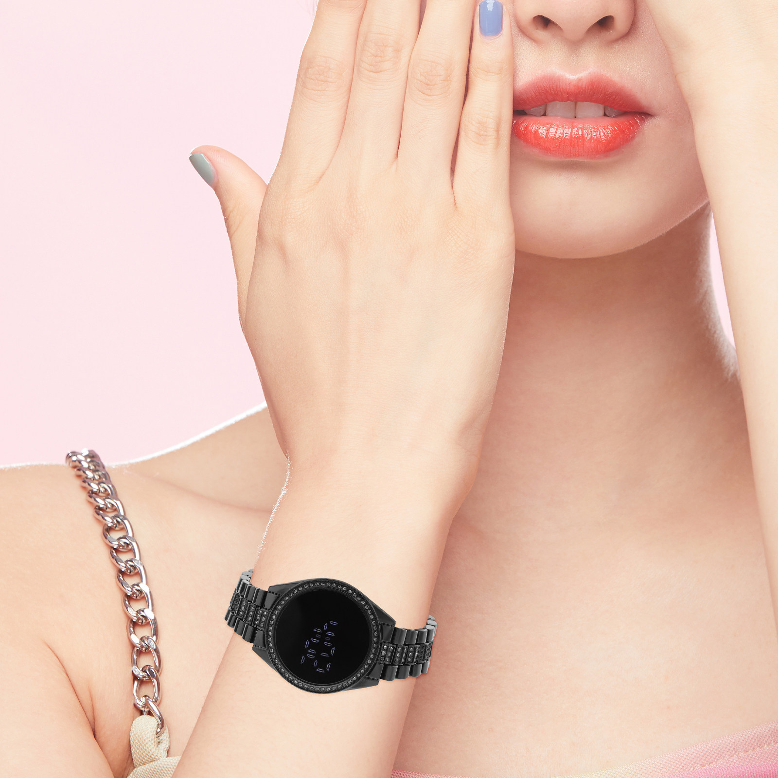 Shiny Rhinestone Women Watch C - Luxury Watch Gift For Her recension och pris