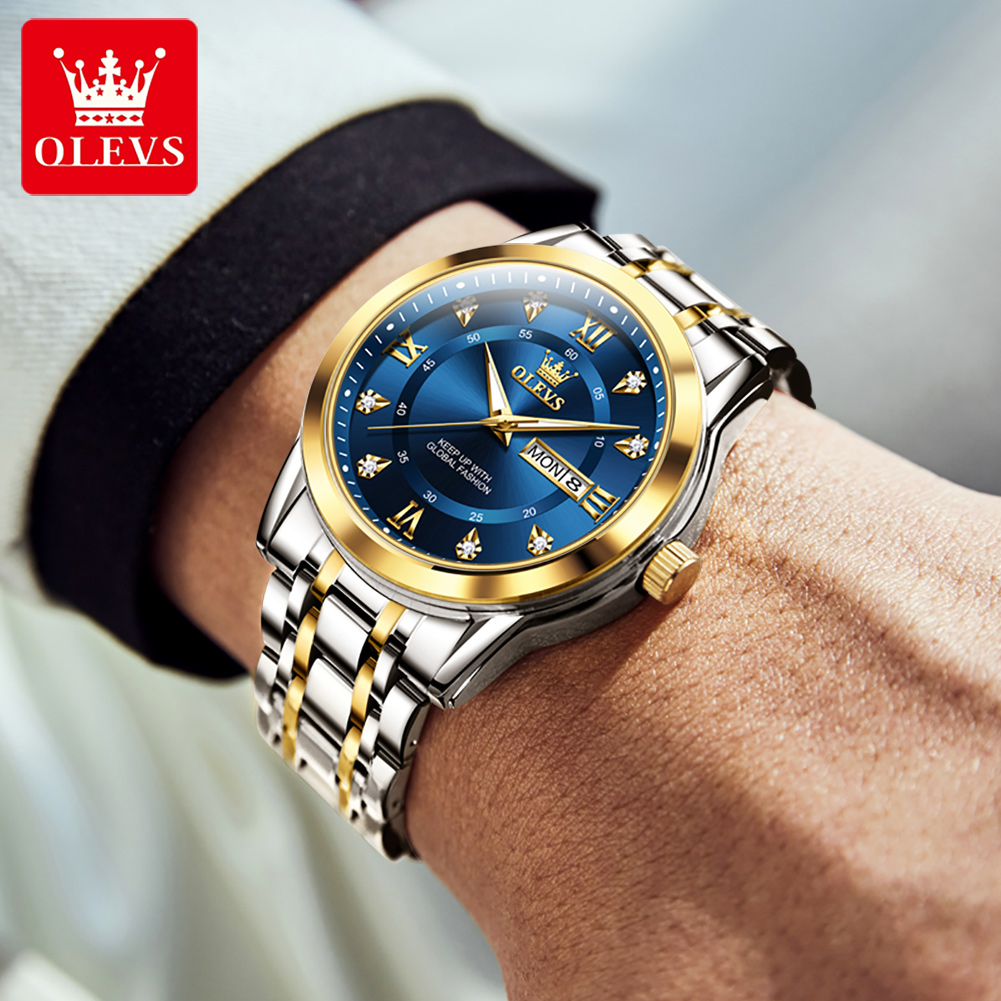 OLEVS Brand Fashion men's watc - Luxury Watch Deals recension och pris