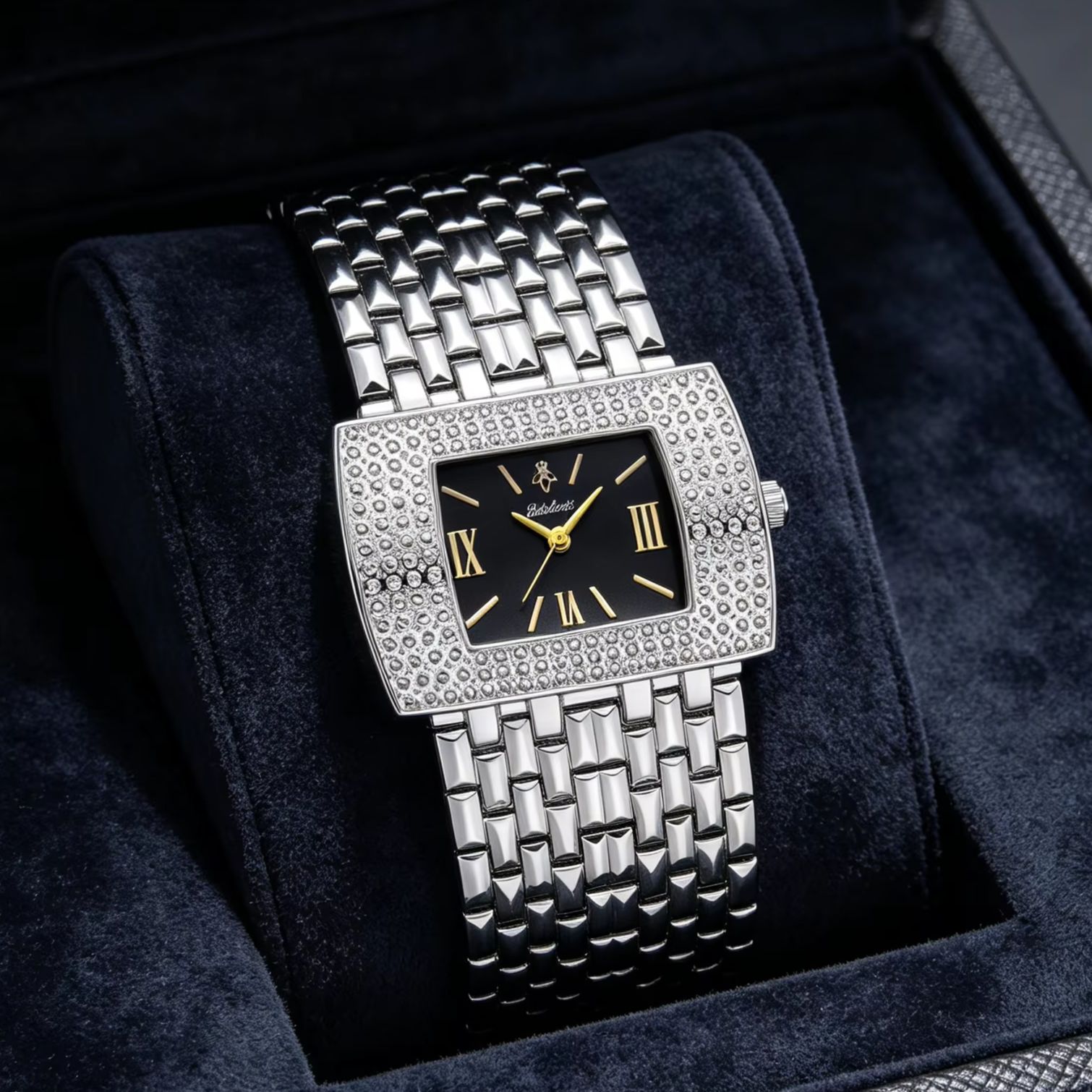 YaLaLuSi Women's Full Gold Squ - Luxury Watch Gift For Her recension och pris