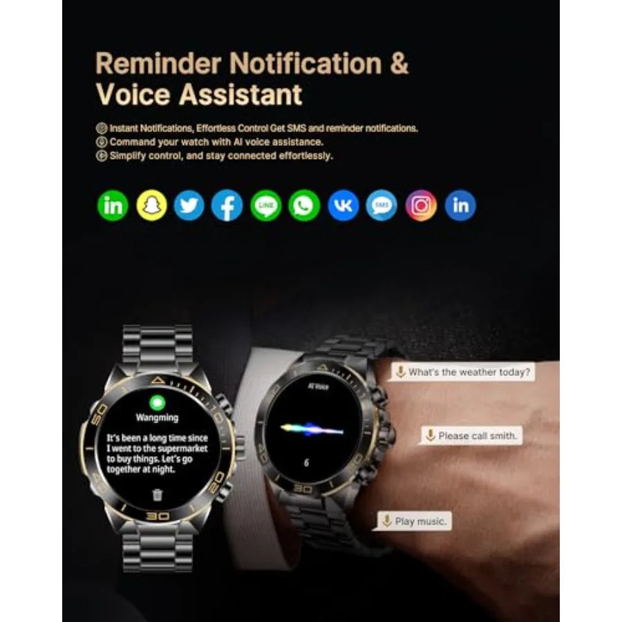 ApexTPSmart Watch For Men Answ - Luxury Watch Image recension och pris