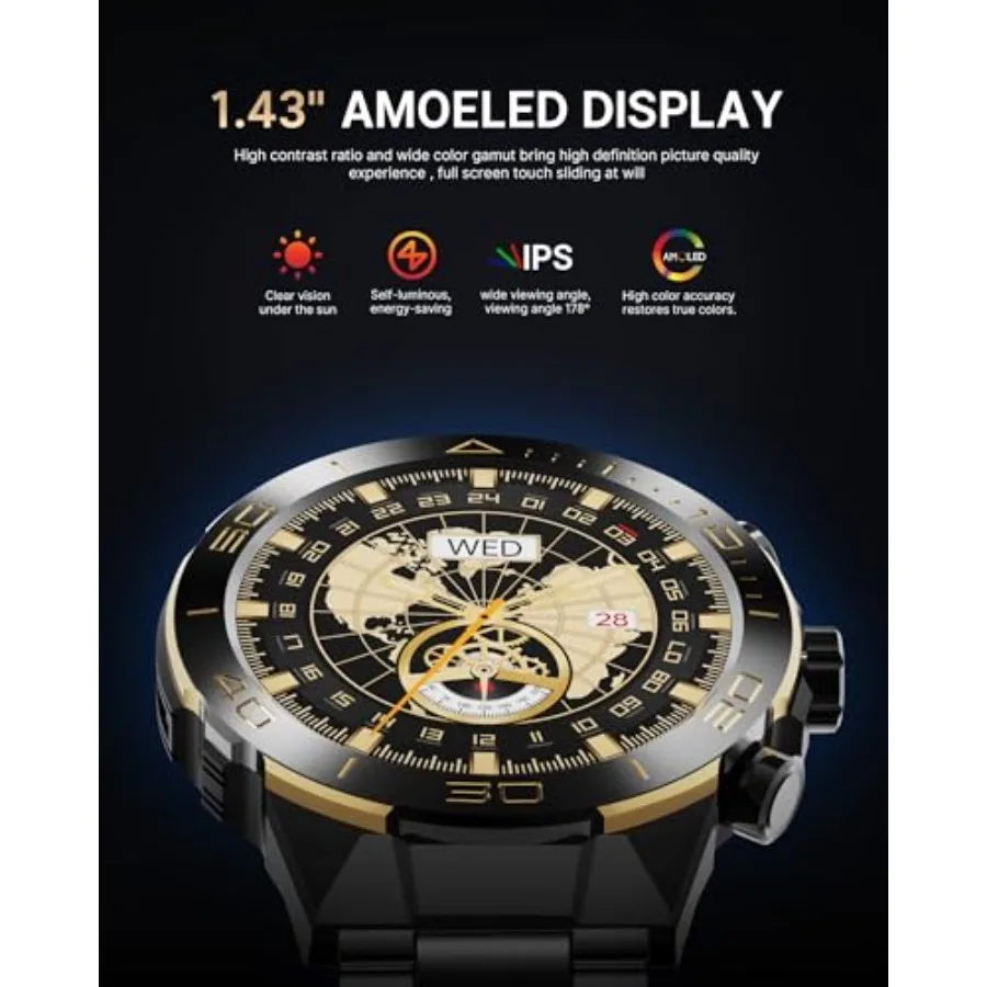 ApexTPSmart Watch For Men Answ - Luxury Watch Image recension och pris