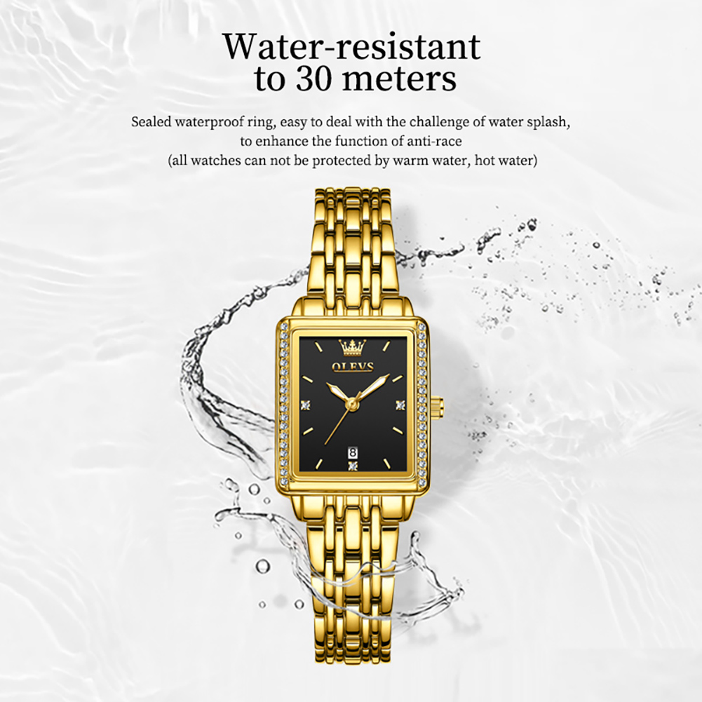 OLEVS 9995 Date Watch for Wome - Luxury Watch Deals recension och pris