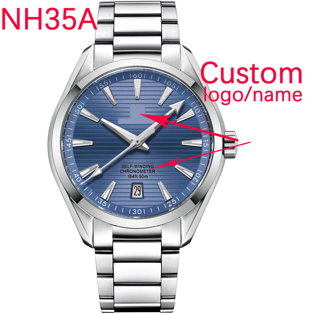 Luxury NH35 Movt Custom Logo 4 - Luxury Watch Logos recension och pris