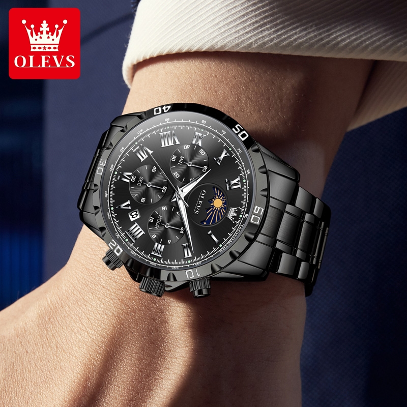 OLEVS 2950 Men Watch Fashion R - Luxury Watch Time recension och pris